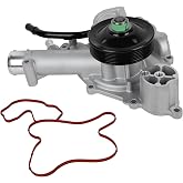 EvTok AW6341 Water Pump with Gasket | Fit for Chrysler Aspen, Dodge Durango/ Ram 1500 2500 3500, 5.7L V8 Engine, Replace CR4430