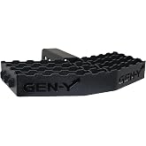 GEN-Y Hitch Serrated Hitch Step, Black, Fits 2-Inch Receiver | 400 LB Capacity, Non-Slip Design, Great for Scraping Boots &amp; Shoes, For Truck or Hitch