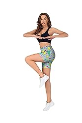 LARSD 80s Retro Biker Shorts Women 90s High Waist