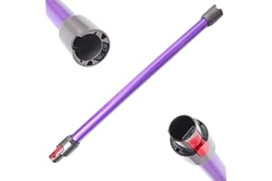 MMXIANG Replacement Wand Extension Tube Fit for Dyson V7 V8 V10 V11 V15 Vacuum Cleaner, 28.5 IN Quick Release Stick, Purple Vacuums Attachment Extension Tube