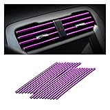 8sanlione Car Air Conditioner Decoration Strip for