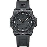 Luminox Men's 3051.BO Navy Seal Colormark 3050 Series, Quartz Movement With Rubber Band, Black Watch