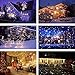 Christmas Snowflake Projector Lights, ALOVECO Rotating LED Snowfall Projection Lamp with Remote Control, Outdoor Waterproof Sparkling Landscape Decorative Lighting for Holiday Halloween Xmas Party