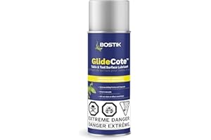Bostik GlideCote 10.75 oz Aerosol Lubricant - Woodworking Tool & Table Surface Lubricant, 30% Slicker Than Paste Wax, Lasts 3× Longer, Non-Staining, Quick-Dry