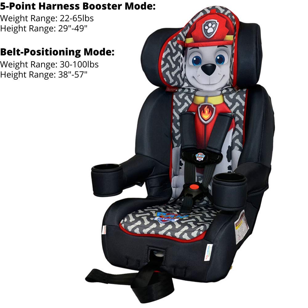 paw patrol car seat for 3 year old