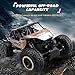 TOYEN GordVE Remote Control Cars,RC Rock Off-Road Vehicle 2.4Ghz 4WD Fast Speed Racing Cars-Gold