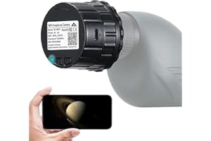 YWYLL WiFi Eyepiece Camera with 2.5K Video Recording Suitable for 24mm-50mm Optical Telescope Microscope and Monocular Binocular
