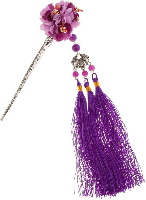 Amazon Sharprepublic 一本挿し かんざし 簪 中華風 一本簪 髪飾り ヘアピン 全6カラー 紫 和装小物 通販
