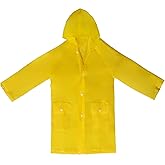 Taiduosheng Age 4~13 Kids Hooded Jacket Rain Raincoat Cover Long Rainwear