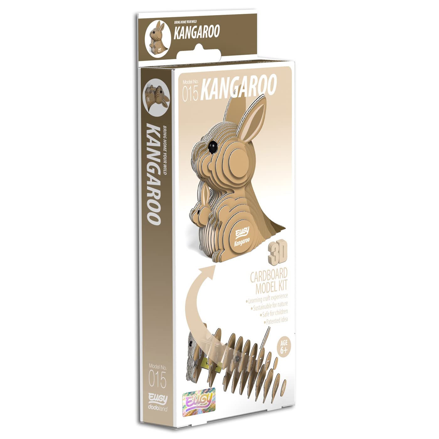 EUGY 3D Model Craft Kangaroo