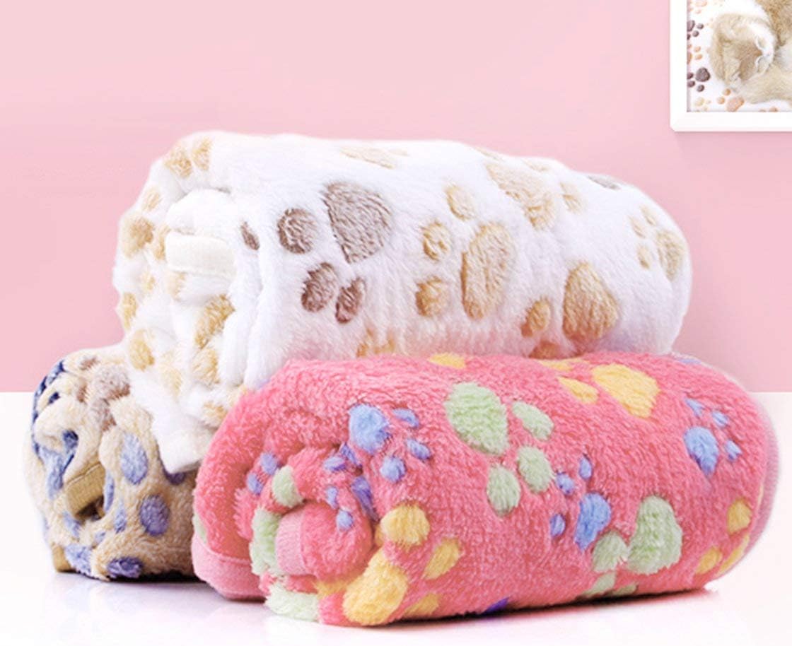 Decoration Murale Jessicadaphne Epaissir Pet Chien Couverture Patte Motif Chat Chien Tapis Tapis Respirant Doux Polaire Lit Couverture Pour Chien Chats Chaton Hamster Couverture Chaude Cuisine Maison Lemoncitylive Com