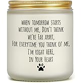 Dog Memorial Gifts for Loss of Dog, Pet Loss Gifts, Sympathy Candle for Cats Doggie Passing Away, Bereavement Remembrance Grief Condolence Present for Pet Lovers Friends Families in Memory of Doggie