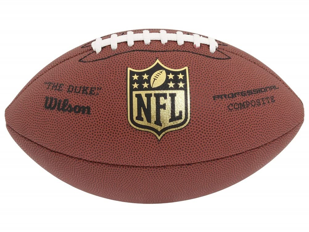 Wilson Nfl Duke Replica American Football Ball - Brown
