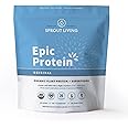 Sprout Living Plant Based Protein & Superfoods Powder, Original, Unflavored | Organic Protein Powder, Vegan, Non Dairy, Non-GMO, Gluten Free, Sugar Free, Perfect Keto Drink Mix (5 lb)