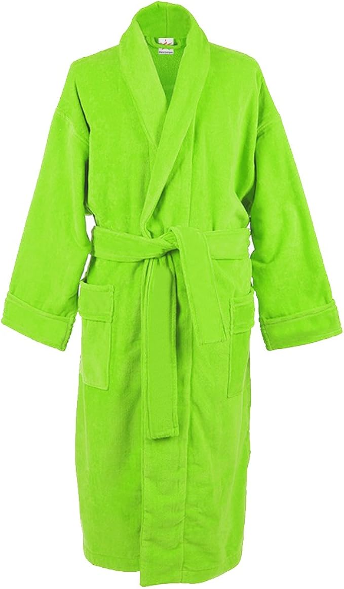 plus size towelling bathrobe