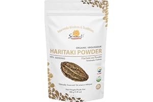 Organic Haritaki Powder 200g/ NPN 80090900/ Terminalia Chebula/Traditional laxative