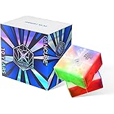 GAN 251 M Air 10th Anniversary Edition, 2x2 Magnetic Speed Cube Stickerless 48 Magnets Brain Teasers 3D Puzzle Toy for Kids B