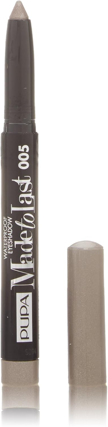 Pupa Milano Made To Last Eyeshadow Waterproof - 005 Desert Taupe For Women 0.049 oz Eye Shadow, 1.4 g (Pack of 1)