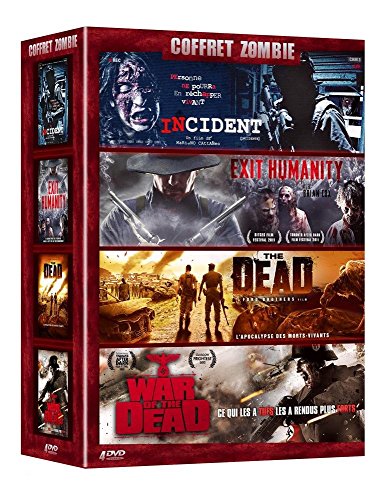 Coffret Zombie : Incident + Exit Humanity + The Dead + War Of The Dead - Pack