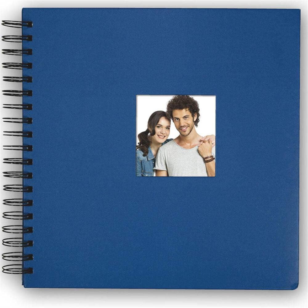 Unbekannt Zep SW2520 N Swiss Photo Album Spiral 40 Pages 25 x 25 cm Black