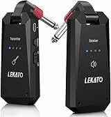 LEKATO WS90 5.8GHz Wireless Guitar Transmitter Receiver High Fidelity Audio view 1