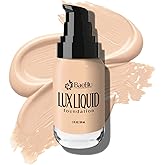 BaeBlu Organic Aloe-Based LUX Liquid Foundation, Natural Vegan Gluten-Free Made in USA, Vanilla