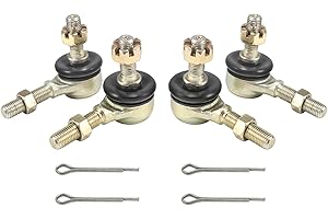 Relibupdater 10mm Hand Tie Rod Ball Joint Left Right Compatible with Baja 150ss 50cc 70cc 90cc 110cc 125cc TaoTao Coolster Chinese 4 Wheeler ATV Quad Go Cart Kart Pit Dirt Bike Parts