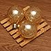 G95 Vintage Edison Bulb, Elfeland Antique LED Globe Decorative Light E26/E27 Base AC85-265V Non-dimmable for Home Bar Party Wedding Festival (Warm White)