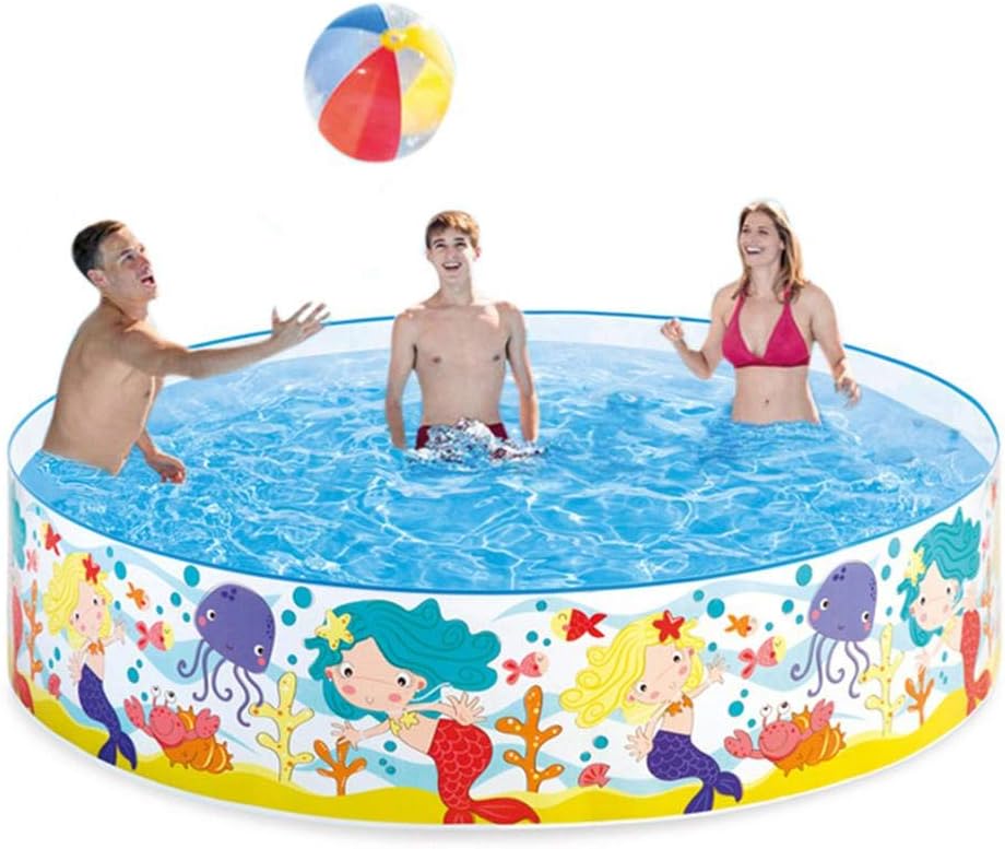 Sanmubo Hard plastic portable pool,Ocean Play Snapset Pool Summer entertainment for kids - 7215 in