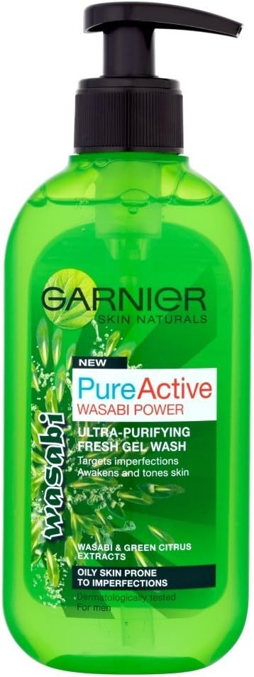 garnier wasabi face wash