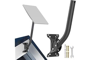 LIDVN Starlink Mount Adjustable Mounting Kit for Starlink Gen 2 Long Wall Mount Roof Mount Pole Mount Compatible with V2 Star