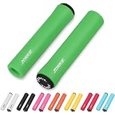 Eco-Friendly Silicone Bike Handlebar Grips, Ergonomic Design for BMX, Mountain Bikes, Beach Cruisers, Scooters &amp; Folding Bikes