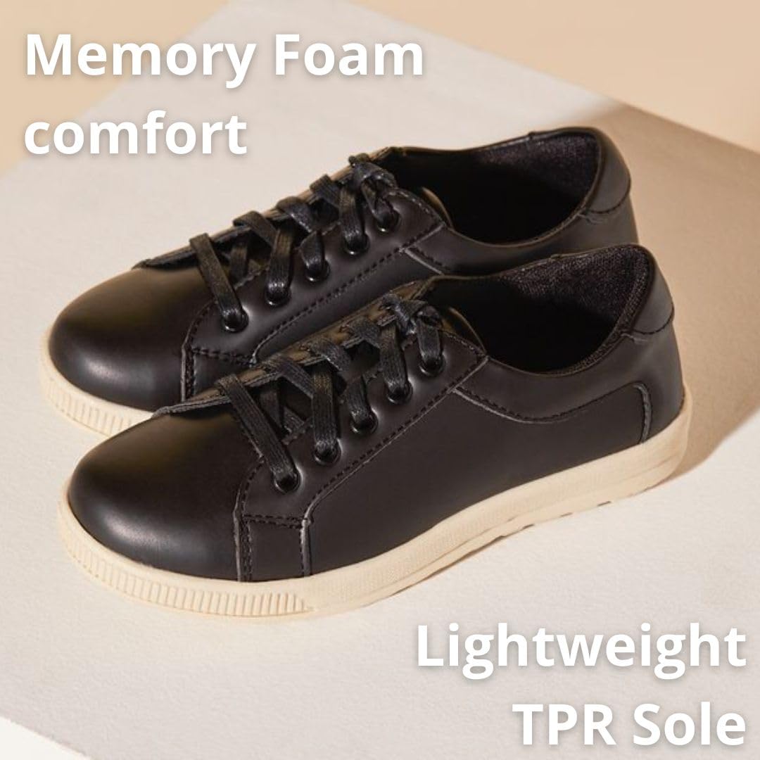 Deer Stags Boys’ Kane Fashion Sneakers Casual and Formal Lace up Dress Shoes