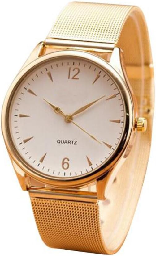 SMTSMT Women's Classic Stainless Wrist Watch-Gold