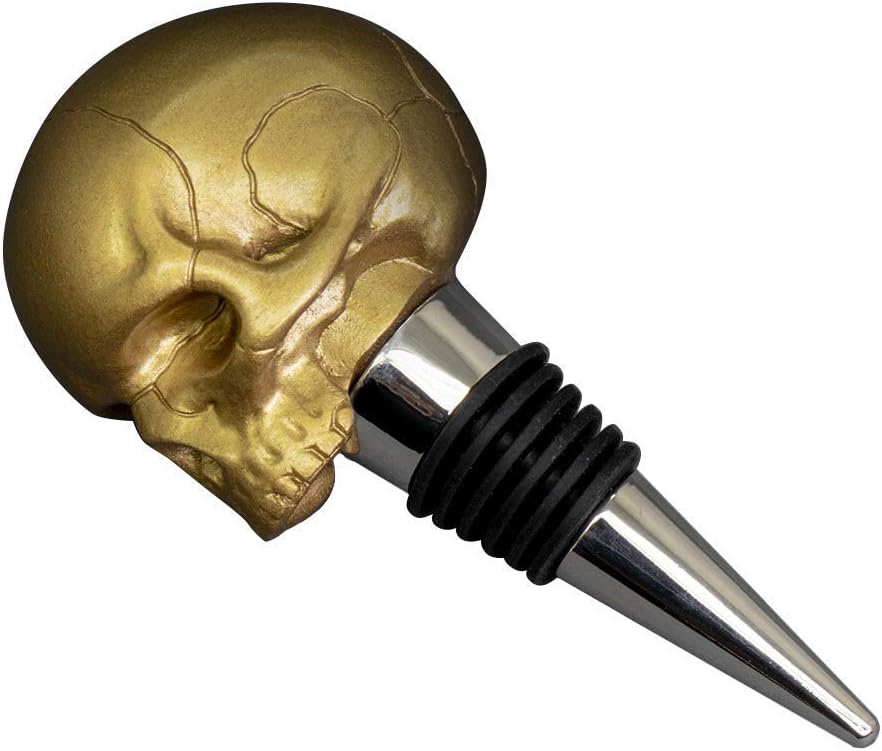Skull Wine Stopper Decorative Bottle Stopper to Preserve Wine and