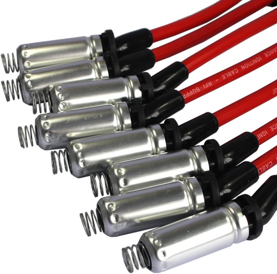 JDMSPEED High Performance Spark Plug Ignition Wire For 2000-2009 CHEVY GMC V8: Automotive