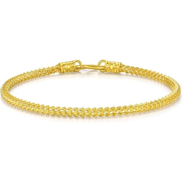 Amazon.com: CHOW SANG SANG 999.9 24K Gold Machinery Chain Price-by