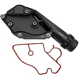 06E121168 Water Pump Thermostat Cover Housing Connector Replacement for A4 A6 3.2L 06E 121 168