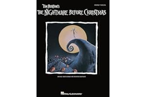 Tim Burton's: The Nightmare Before Christmas | Sheet Music Songbook | Piano Vocal Guitar Arr. for Movie Soundtrack Fans | 11 Iconic Halloween and ... for Piano and Voice (Piano Vocal Series)