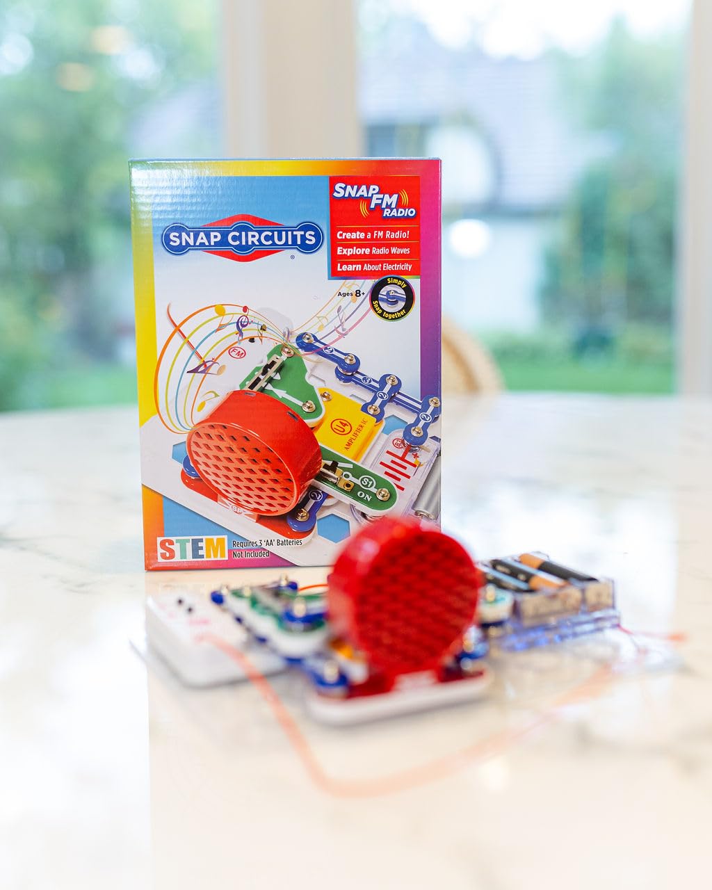 STEM Toy Radio KIT | for Kids 8+ yrs | Electronics KIT | Science KIT for Kids | DIY STEM KIT | SNAP Circuits STEM