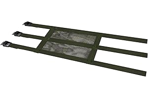 WHUMSDOG Universal Tree Stand Seat Replacement 16 X12” Adjustable Tree Stand Seat Deer Stand Accessories for Hunting for Climbing Treestands Ladder Stands Lock On Tree Stands, Easy To Install & Remove (Green-1PACK)