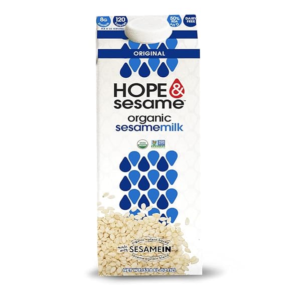 HOPE & SESAME ORGANIC ORIGINAL SESAME MILK, 1000 ML