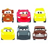 Basic Fun Mash'Ems - Cars 4 Pack