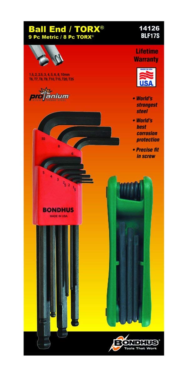 Bondhus, BLF17S Double Pack BLX9MM +12632, 14126