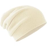 Villand 100% Cashmere Beanie for Women and Men with Gift Box, Oversized Soft Knitted Hat, Double-Layered Cashmere Ski Cap