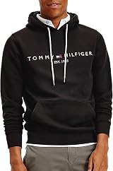 Tommy Hilfiger Men’s Core Logo Hoodie Black 3XL view 2