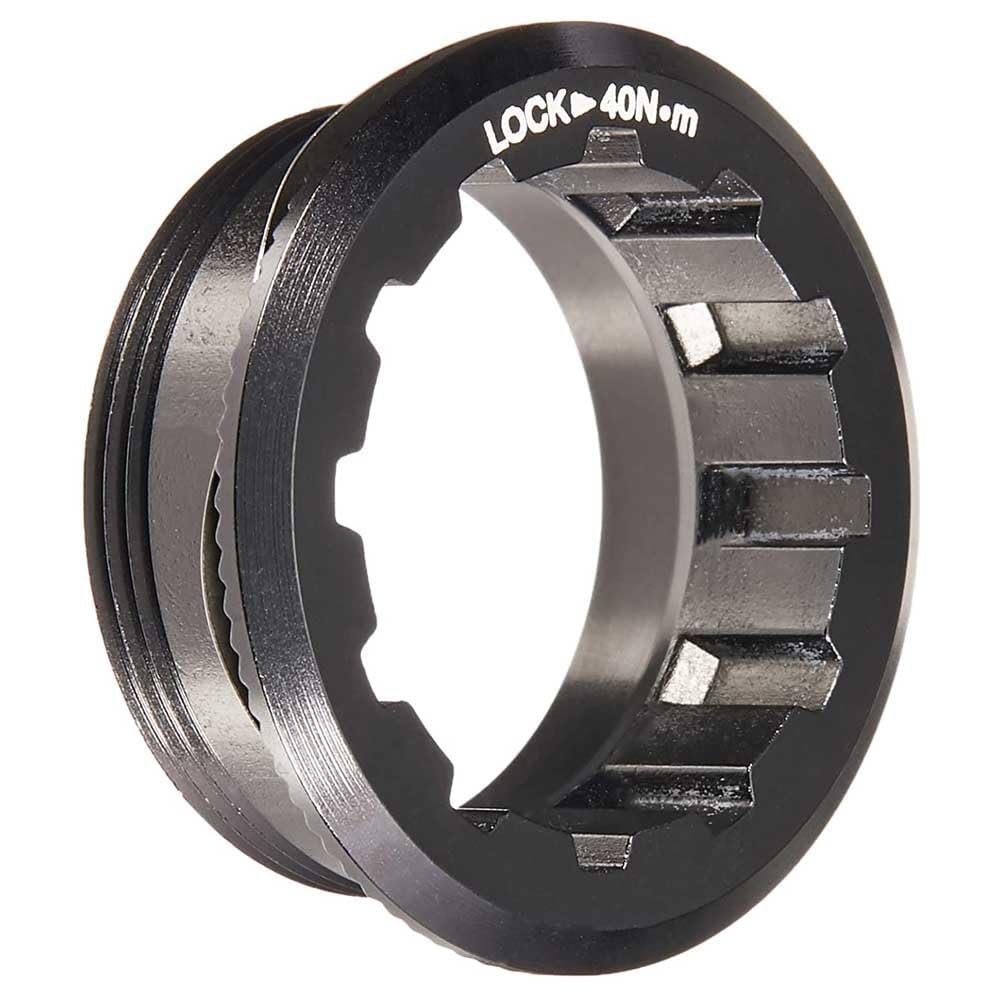 Photo 1 of SHIMANO Spares CS-M7100 lock ring and spacer, One Size, Y0GY98010, Black