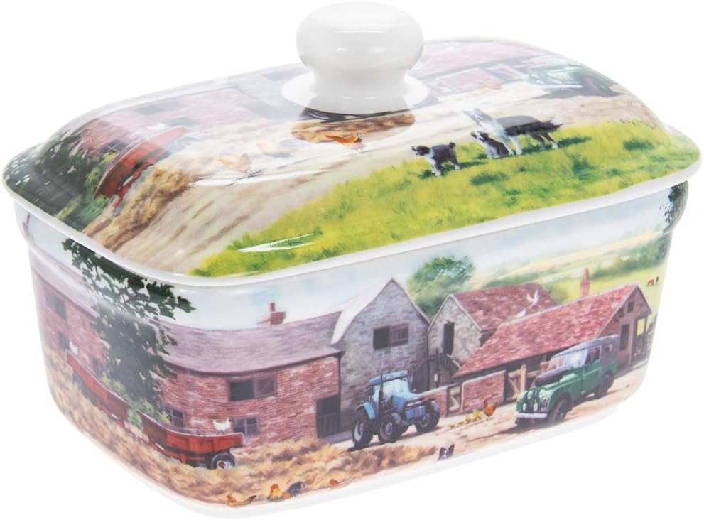 portaburro con coperchio per frigorifero