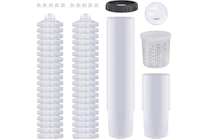 Aflybltol Disposable Paint Sprayer Mixing Cup for Automotive Paint Gun, HVLP Spray Gun 20 oz(600 ml) Kit with 70 Detachable Filters and Cup Liners, 40 Lids, 1 Hard Cup with Fixed Ring and 10 Plugs