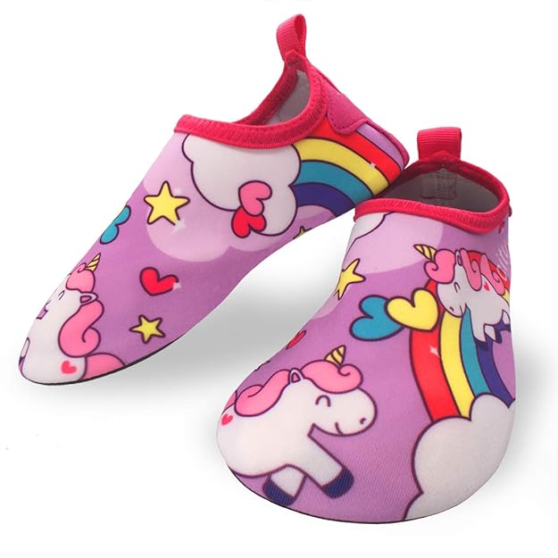 Dream Bridge Kinder Badeschuhe Schwimmschuhe für Jungen Mädchen Aquaschuhe Barfussschuhe Wasserschuhe Surfschuhe Sommer